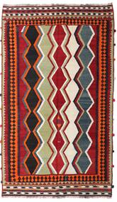 157X270 Kelim Vintage Matta Röd/Mörkröd Persien/Iran Carpetvista