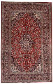  Persisk Mashad Teppe 194X300 Rød/Mørk Rød (Ull, Persia/Iran)