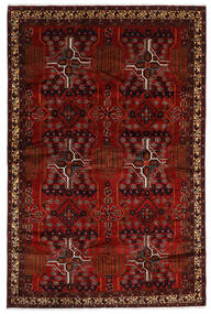 192X294 Tapete Balúchi Oriental Vermelho Escuro/Vermelho (Lã, Pérsia/Irão) Carpetvista