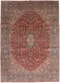 270X370 Alfombra Kerman Oriental Rojo/Marrón Grande (Lana, Persia/Irán) Carpetvista