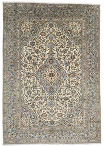  Persischer Keshan Teppich 247X348 Gelb/Orange (Wolle, Persien/Iran)