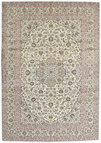 250X360 Alfombra Keshan Oriental Beige/Gris Grande (Lana, Persia/Irán) Carpetvista