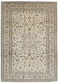 Keshan Fine Teppich 248X350 Beige/Orange Wolle, Persien/Iran Carpetvista