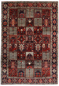 225X327 Dywan Orientalny Baktjar Ciemnoczerwony/Czerwony (Wełna, Persja/Iran) Carpetvista