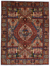 絨毯 カシュマール 293X391 ダークレッド/茶色 大きな (ウール, ペルシャ/イラン)