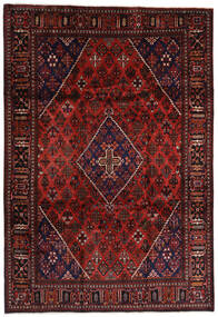  Persischer Joshaghan Teppich 242X354 Dunkelrot/Rot (Wolle, Persien/Iran)