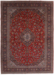 299X416 Keshan Matot Matto Itämainen Punainen/Tummanpunainen Isot (Villa, Persia/Iran) Carpetvista