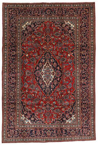  Persisk Mashad Teppe 196X290 Mørk Rød/Rød (Ull, Persia/Iran)