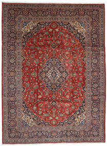  Orientalisk Keshan Fine Matta 278X372 Röd/Grå Stor Ull, Persien/Iran Carpetvista