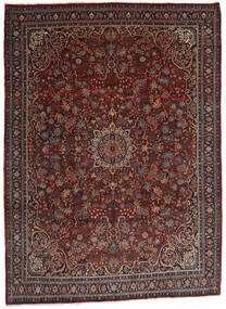 絨毯 ビジャー 285X390 ダークレッド/茶色 大きな (ウール, ペルシャ/イラン)