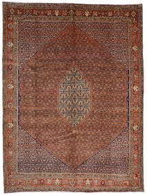 308X408 絨毯 ビジャー オリエンタル 茶色/レッド 大きな (ウール, ペルシャ/イラン) Carpetvista