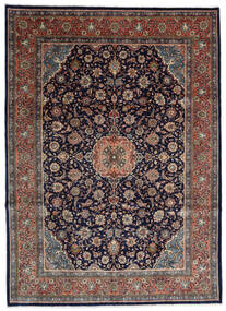  Persian Sarouk Rug 275X376 Red/Dark Purple Large (Wool, Persia/Iran)