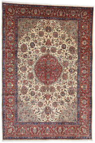  Orientalsk Sarough Tæppe 273X404 Rød/Beige Stort Uld, Persien/Iran Carpetvista