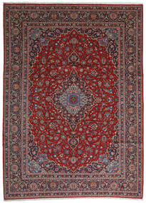 Keshan Vloerkleed 292X406 Rood/Grijs Groot Wol, Perzië/Iran Carpetvista