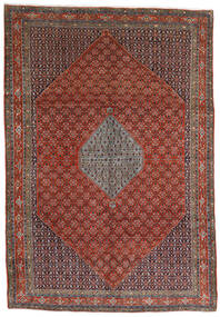 221X320 Alfombra Bidjar Oriental Rojo/Marrón (Lana, Persia/Irán) Carpetvista