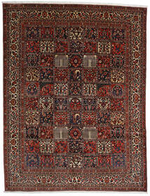 Bachtiar Fine Teppich 298X390 Braun/Dunkelrot Großer Wolle, Persien/Iran Carpetvista