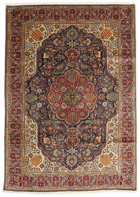 200X280 Tapete Oriental Tabriz Fine Castanho/Vermelho Escuro (Lã, Pérsia/Irão) Carpetvista