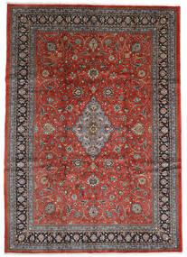  Orientalischer Sarough Teppich 286X388 Rot/Braun Großer Wolle, Persien/Iran Carpetvista