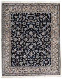 Nain Fine 9La Rug 202X250 Grey/Black Wool, Persia/Iran Carpetvista