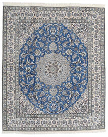 Nain Fine 9La Rug 202X245 Grey/Beige Wool, Persia/Iran Carpetvista