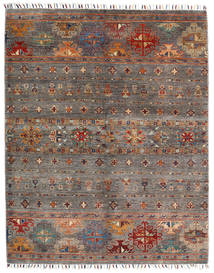 Shabargan Teppich 152X193 Braun/Orange Wolle, Afghanistan Carpetvista