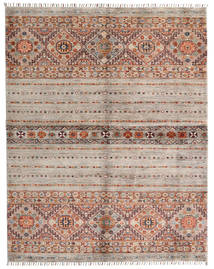 Shabargan Teppich 156X200 Braun/Beige Wolle, Afghanistan Carpetvista