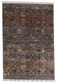 Shabargan Rug 103X155 Dark Grey/Brown Wool, Afghanistan Carpetvista