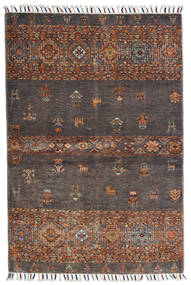 Shabargan Rug 99X147 Brown/Orange Wool, Afghanistan Carpetvista