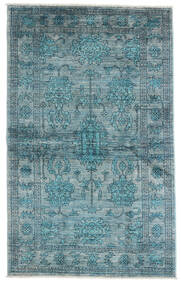 99X163 Ziegler Ariana Rug Oriental Blue/Dark Blue (Wool, Afghanistan) Carpetvista