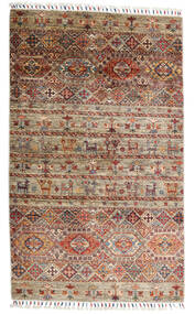 102X171 Shabargan Teppich Moderner Braun/Beige (Wolle, Afghanistan) Carpetvista