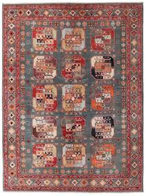 Kazak Fine Teppich 152X202 Rot/Braun Wolle, Afghanistan Carpetvista