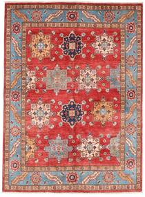 151X206 Kazak Fine Teppich Orientalischer Rot/Orange (Wolle, Afghanistan) Carpetvista