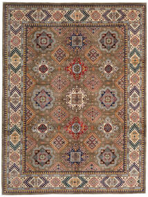 Tapete Kazak Fine 270X359 Castanho/Bege Grande (Lã, Afeganistão)