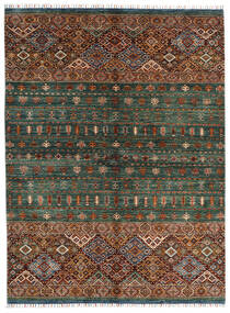 Shabargan Rug 180X240 Brown/Dark Grey Wool, Afghanistan Carpetvista