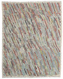 182X228 Kelim Modern Teppich Moderner Grau/Gelb (Wolle, Afghanistan) Carpetvista
