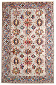  Oriental Kazak Ariana Rug 208X320 Beige/Red Wool, Afghanistan Carpetvista