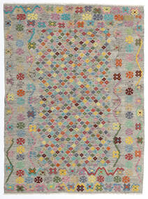 絨毯 キリム アフガン オールド スタイル 176X236 グレー/イエロー (ウール, アフガニスタン)