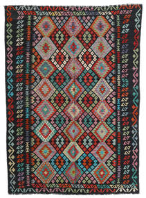  179X244 Kelim Afghan Old Stil Teppich Wolle, Carpetvista