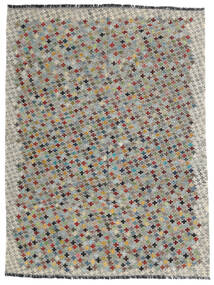 172X230 絨毯 キリム アフガン オールド スタイル オリエンタル グレー/茶色 (ウール, アフガニスタン) Carpetvista