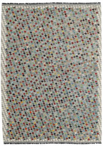 169X234 絨毯 キリム アフガン オールド スタイル オリエンタル グレー/茶色 (ウール, アフガニスタン) Carpetvista