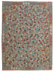 絨毯 キリム アフガン オールド スタイル 177X236 グレー/茶色 (ウール, アフガニスタン)