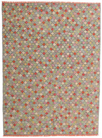 171X234 絨毯 キリム アフガン オールド スタイル オリエンタル ベージュ/グレー (ウール, アフガニスタン) Carpetvista