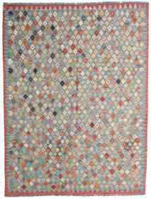 182X236 絨毯 キリム アフガン オールド スタイル オリエンタル グレー/ベージュ (ウール, アフガニスタン) Carpetvista