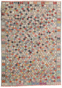  172X240 Kilim Afghan Old Style Rug Wool, Carpetvista