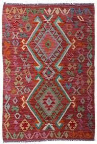  103X151 Klein Kelim Afghan Old Stil Teppich Wolle, Carpetvista