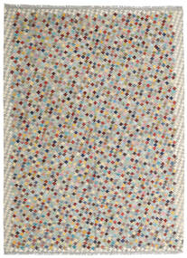 175X238 絨毯 キリム アフガン オールド スタイル オリエンタル グレー/ベージュ (ウール, アフガニスタン) Carpetvista