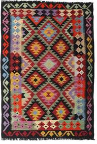 絨毯 キリム アフガン オールド スタイル 97X143 レッド/茶色 (ウール, アフガニスタン)