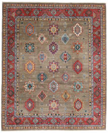Kazak Fine Rug 247X297 Brown/Orange Wool, Afghanistan Carpetvista