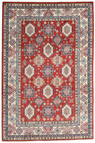 198X298 Kazak Fine Matta Orientalisk Röd/Beige (Ull, Afghanistan) Carpetvista