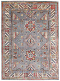  Orientalsk Kazak Fine Teppe 250X346 Grå/Rød Stort Ull, Afghanistan Carpetvista